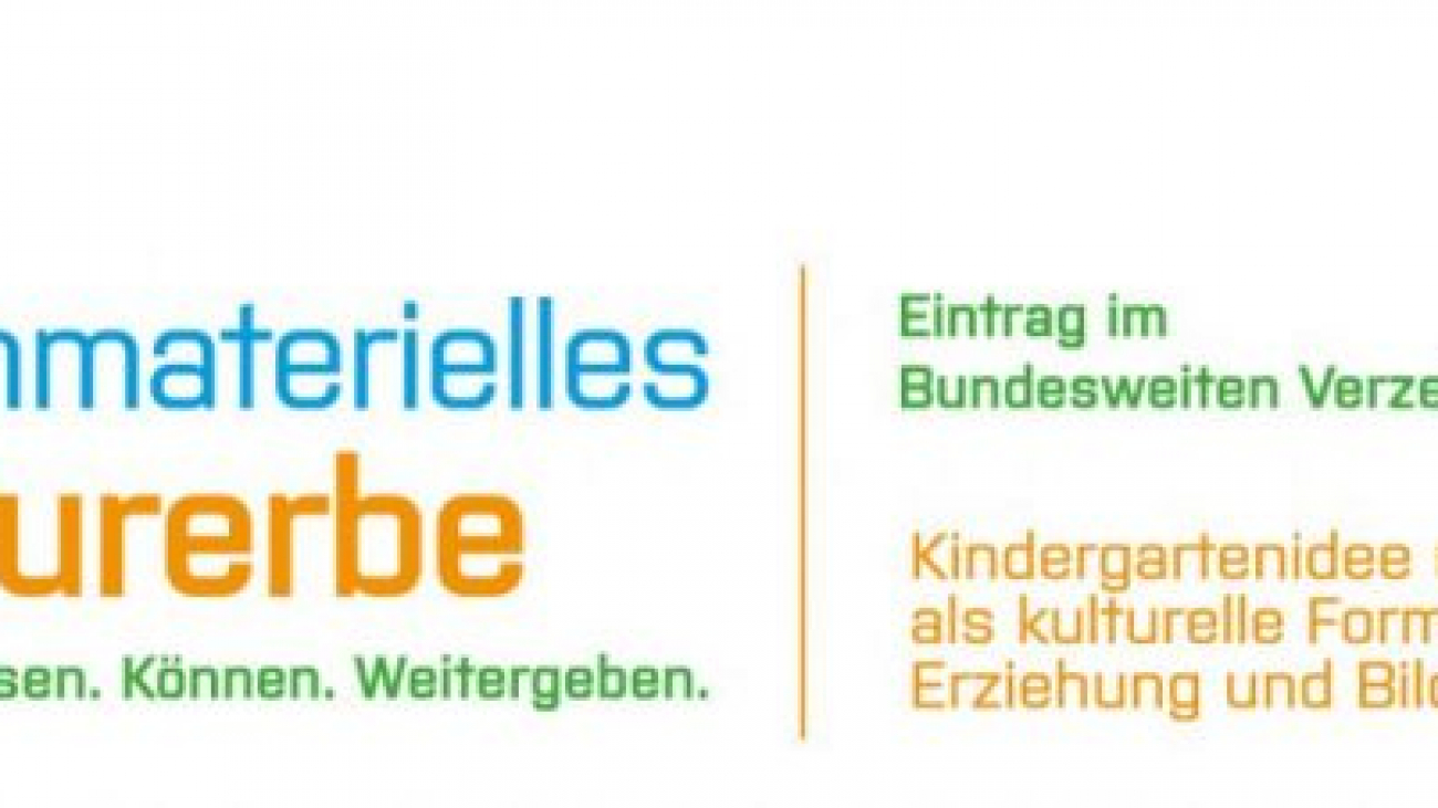 Kindergartenidee nach Friedrich Fröbel als kulturelle Form frühkindlicher Erziehung und Bildung